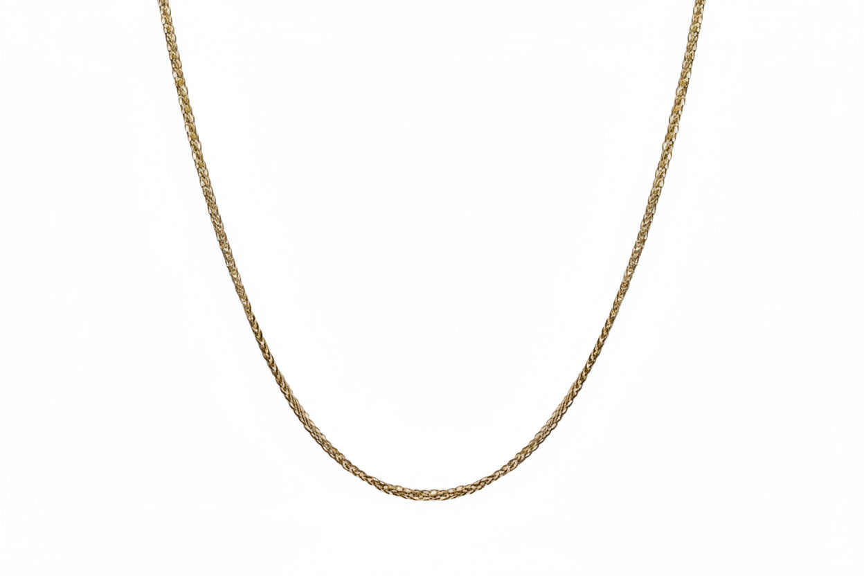 Two-tone spark chain, Two-tone Gold K14