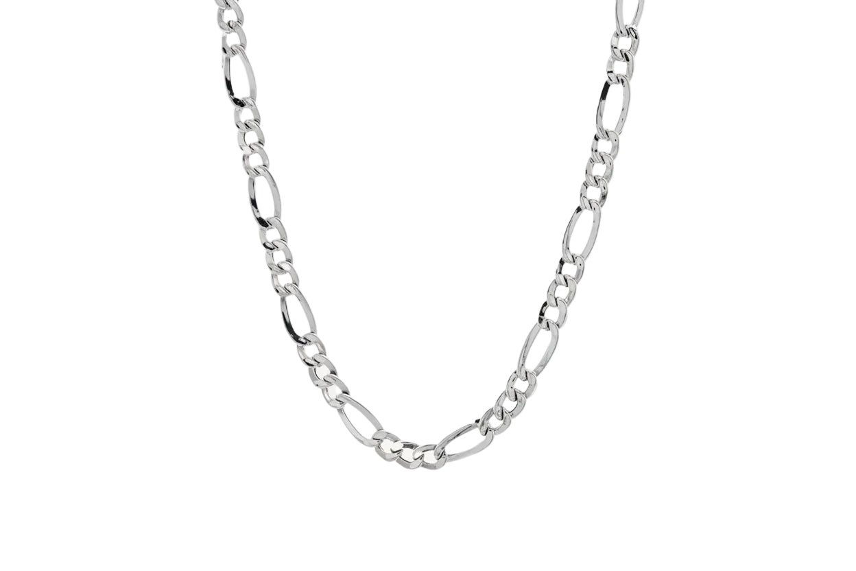 Men’s Silver Curb Chain Bracelet, 925 Sterling Silver