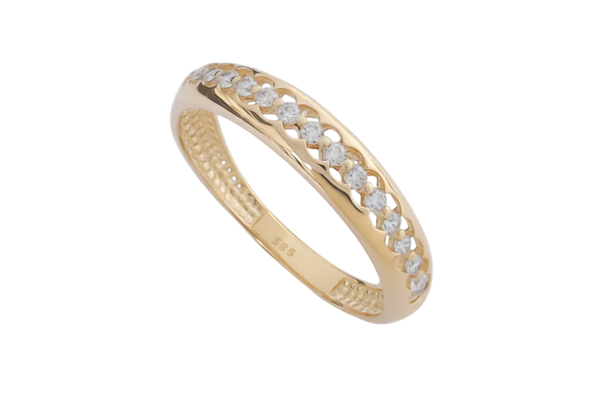 14K Gold Seré Ring