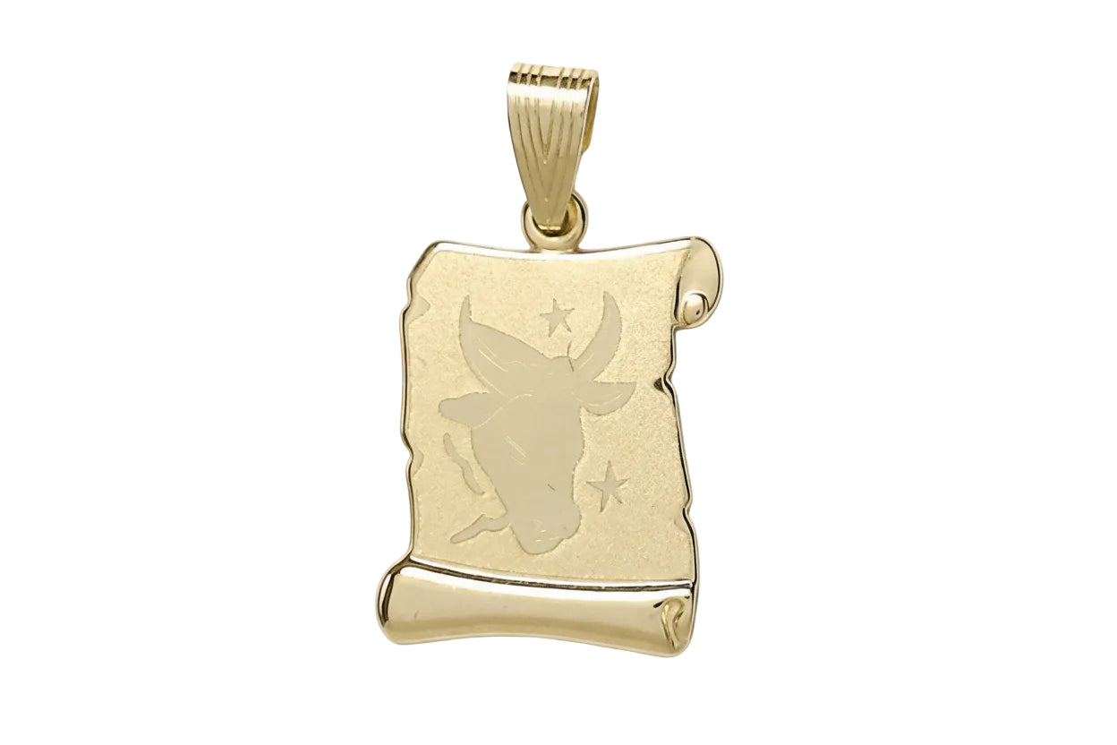 Χρυσό ζώδιο Ταύρος πάπυρος ματ, Κ14