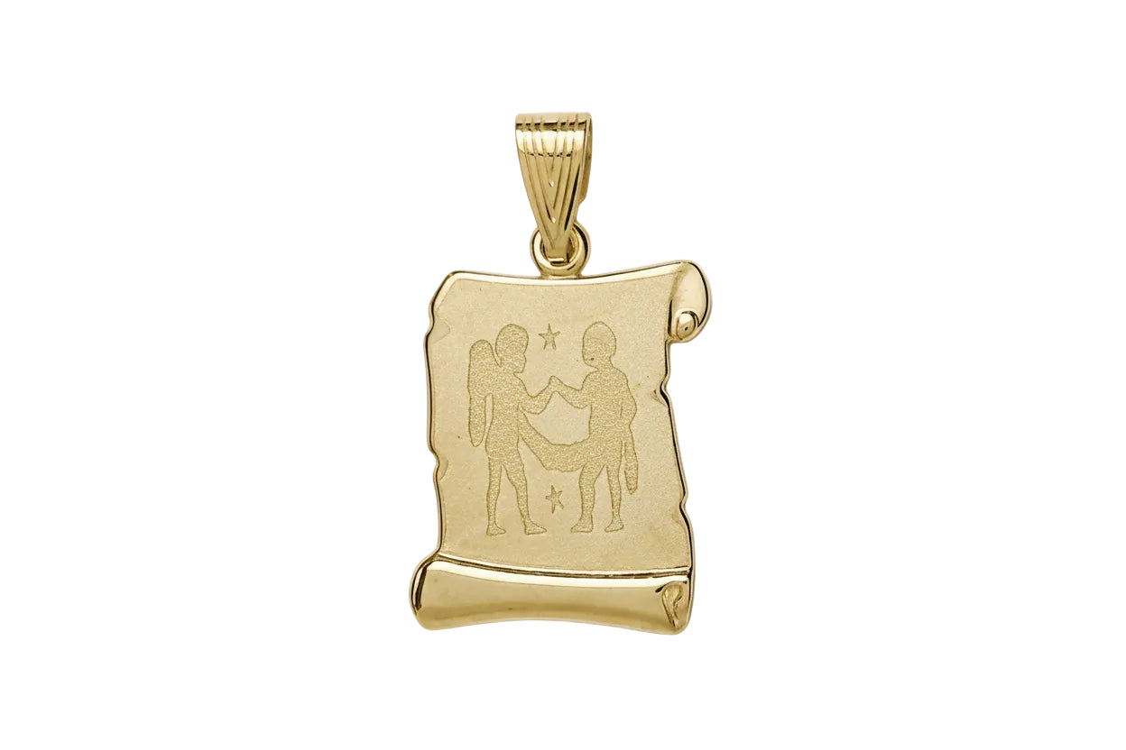 Χρυσό ζώδιο Δίδυμοι πάπυρος ματ, Κ14